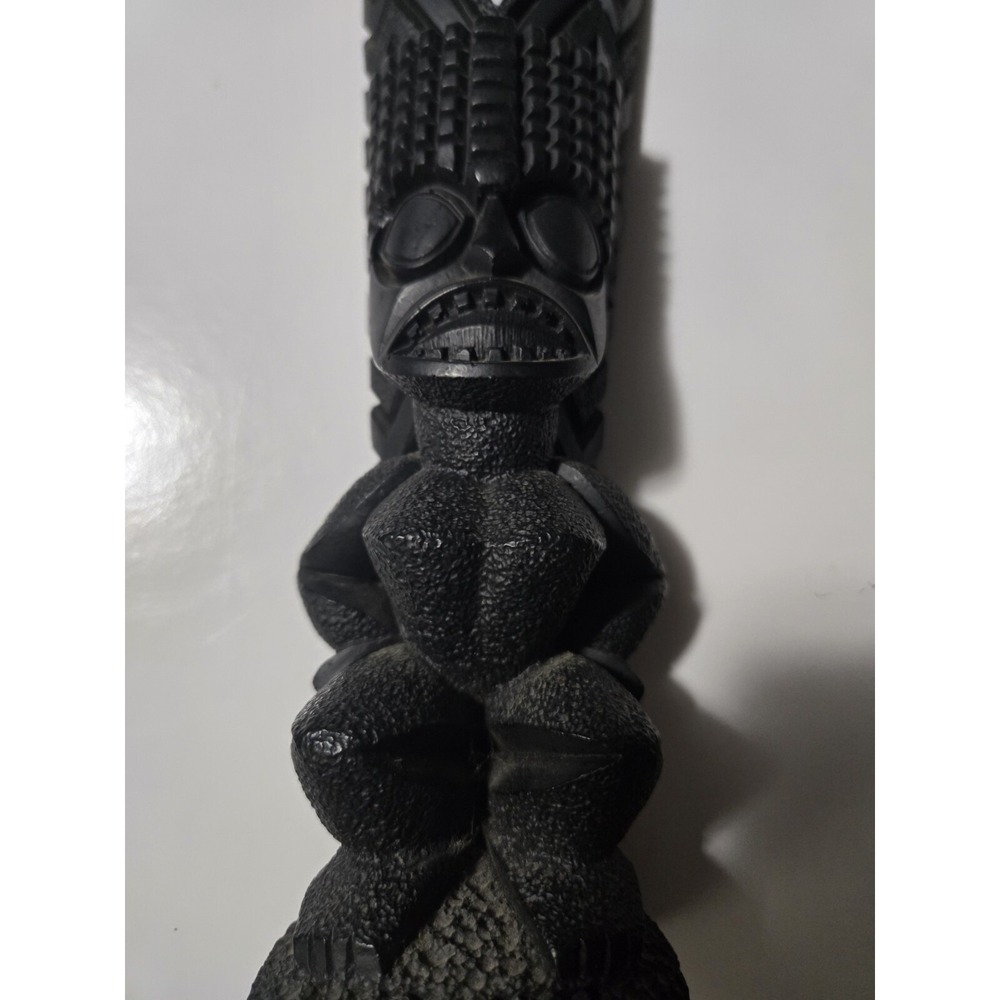 Vintage Coco Joes Tiki God Kanaloa of Internal Hope Hawaii Made with Lava 8.5"